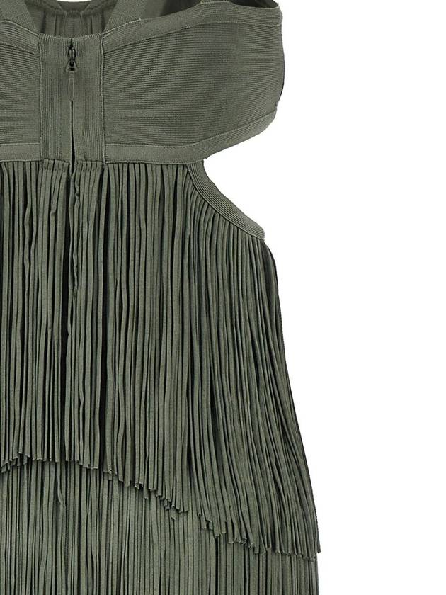 Hervé Léger 'Strappy Tiered Fringe' Dress - HERVE LEGER - BALAAN 3