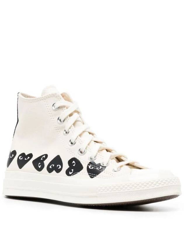 Comme Des Garçons Play X Converse Chuck Taylor Multicore High Shoes - COMME DES GARCONS PLAY - BALAAN 2