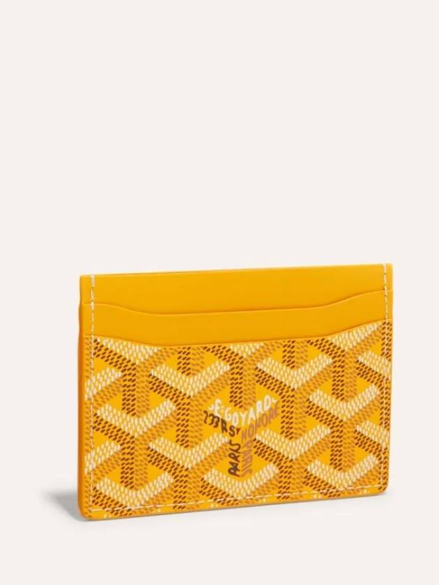 Saint-Sulpice Card Wallet Yellow - GOYARD - BALAAN 4