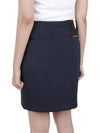 Women's Anna Mini H-Line Skirt Navy - J.LINDEBERG - BALAAN 6