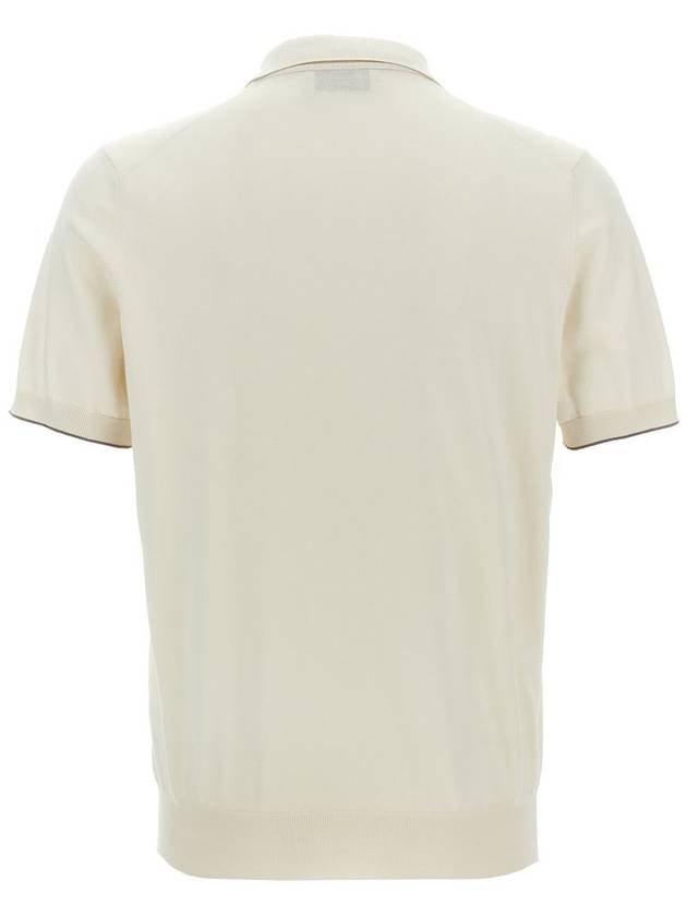 Brunello Cucinelli Knitted Polo Shirt - BRUNELLO CUCINELLI - BALAAN 2