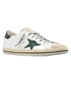 Superstar Brown Tab Low Top Sneakers White - GOLDEN GOOSE - BALAAN 2