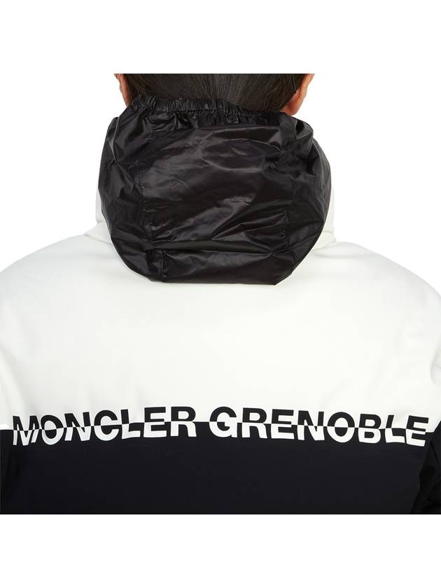 Grenoble Stennes Logo Padding Black - MONCLER - BALAAN 8