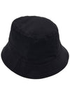 Hailey Embroid Logo Bucket Hat Black - ISABEL MARANT - BALAAN 4