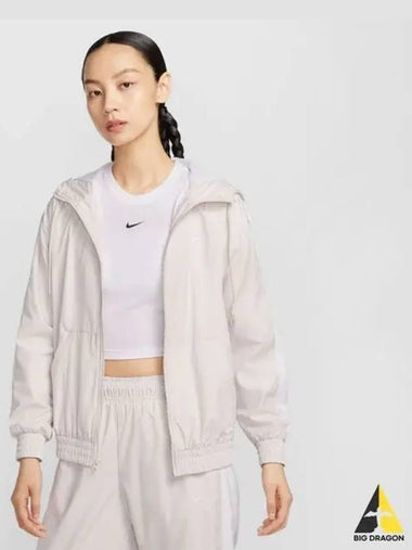 Women s Sportswear Classic Woven Loose UV Protection Hooded Jacket 104 - NIKE - BALAAN 1