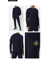 Wappen Patch Ribbed Knit 6915506C2 V0026 V0001 V0064 V0024 - STONE ISLAND - BALAAN 4