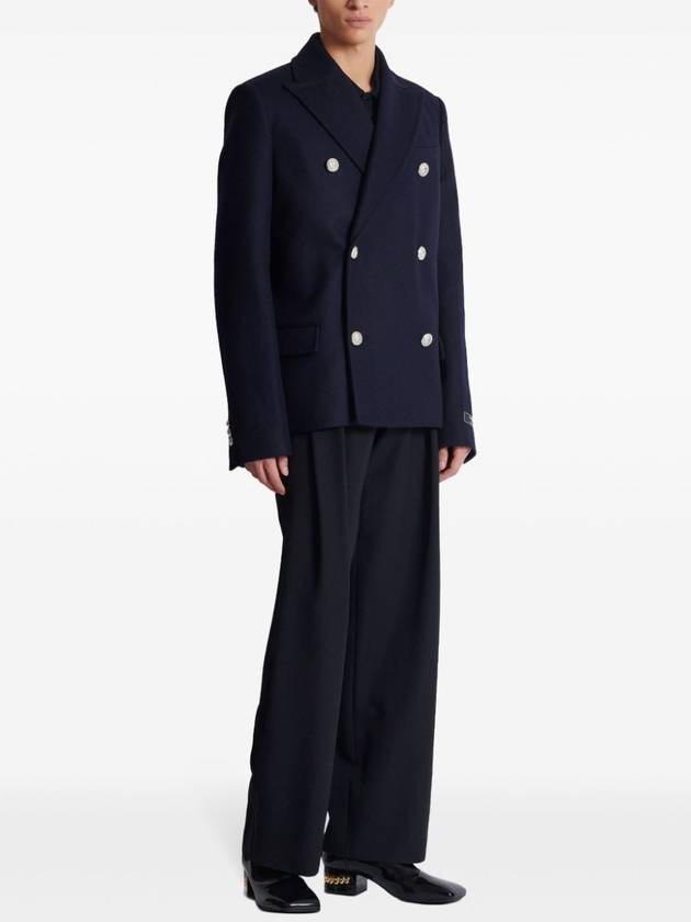 Balmain Coats Blue - BALMAIN - BALAAN 3