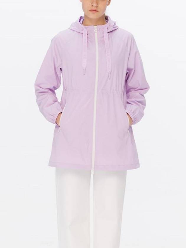 Marne Long Windbreaker Violet - DUVETICA - BALAAN 1