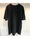 Women's Couture Logo Tee Short Sleeve TShirt Black A0709 540 2555 - MOSCHINO - BALAAN 4