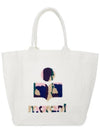 Yenky Logo Tote Bag Ecru - ISABEL MARANT - BALAAN 2