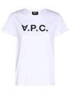 VPC Logo Short Sleeve T-Shirt White - A.P.C. - BALAAN 2