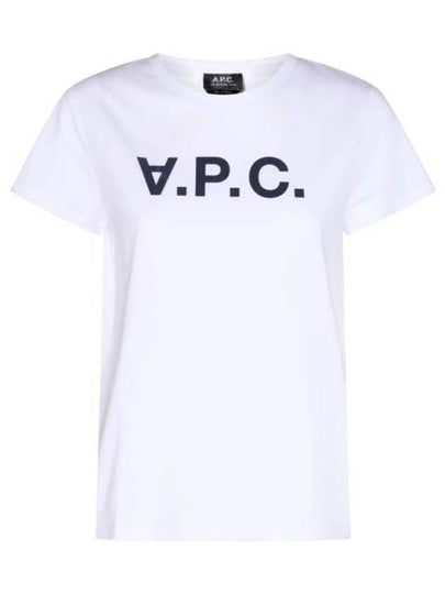 VPC Logo Short Sleeve T-Shirt White - A.P.C. - BALAAN 2