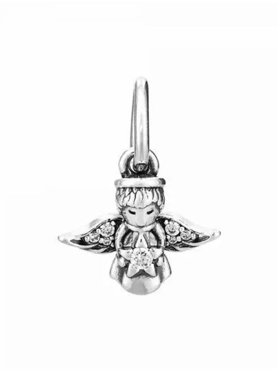 Sparkling Angel Dangle Charm Silver - PANDORA - BALAAN 2