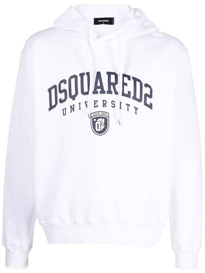 University Print Drawstring Hoodie S74GU0744S25516 - DSQUARED2 - BALAAN 2