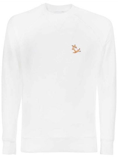 Chillax Fox Patch Classic Sweatshirt Ecru - MAISON KITSUNE - BALAAN 2