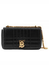 Lola Quilted Lambskin Small Shoulder Bag Black - BURBERRY - BALAAN 2