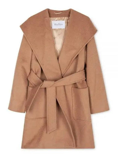 Rialto Collar Robe Single Coat Camel - MAX MARA - BALAAN 2