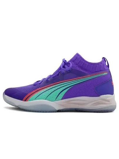 Eliminate Nitro SQD Indoor Low Top Sneakers Purple - PUMA - BALAAN 2