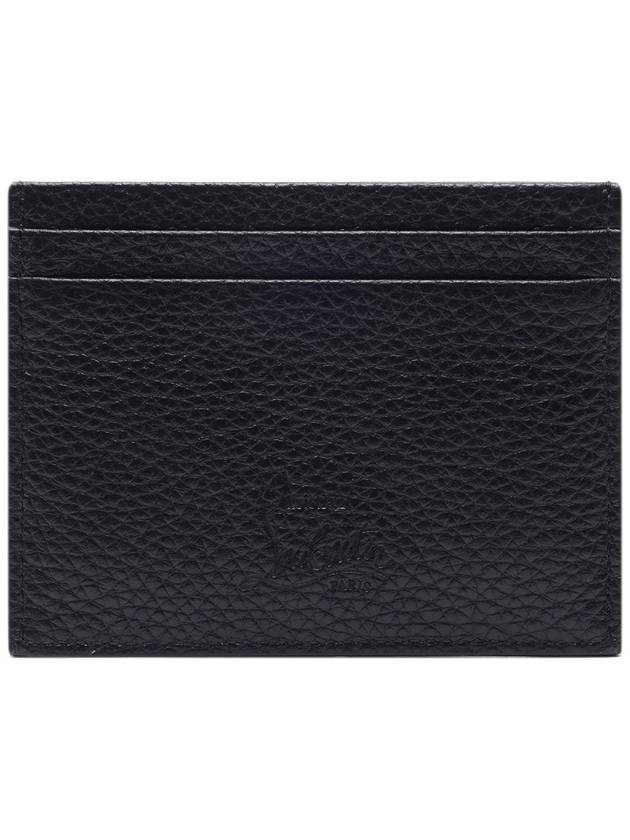 Chios Spike Card Wallet Black - CHRISTIAN LOUBOUTIN - BALAAN 5