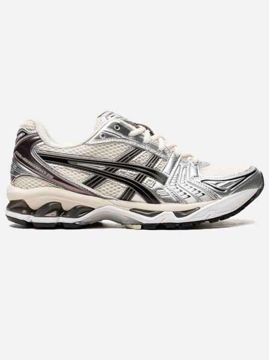 Gel Kayano 14 Low Top Sneakers Cream Black - ASICS - BALAAN 2