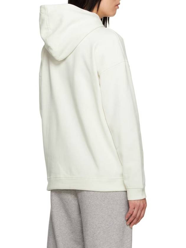 Isoli Flower Oversized Hoodie Egret - GANNI - BALAAN 6