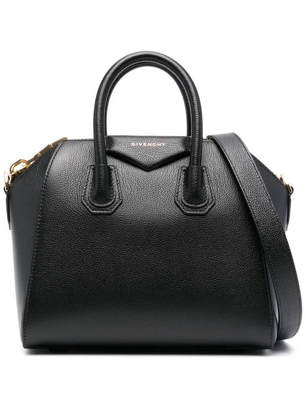 Givench Antigona Leather Mini Bag Black - GIVENCHY - BALAAN 2