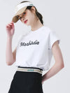 Artwork loose fit sleeveless t-shirt WHITE - MONBIRDIE GOLF - BALAAN 8