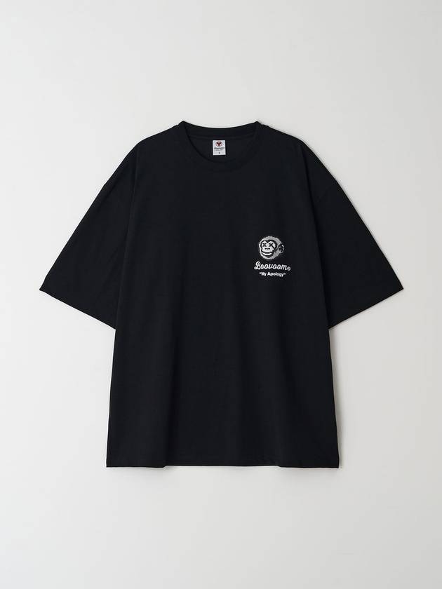 Overfit Runner's Head T-Shirt Black - BOOVOOM - BALAAN 3