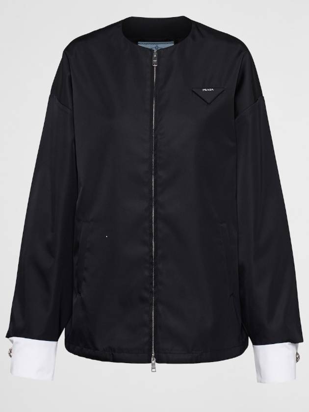 Re-Nylon Blouson Jacket Black - PRADA - BALAAN 2