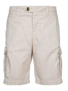 Bermuda Shorts Offwhite - BRUNELLO CUCINELLI - BALAAN 2