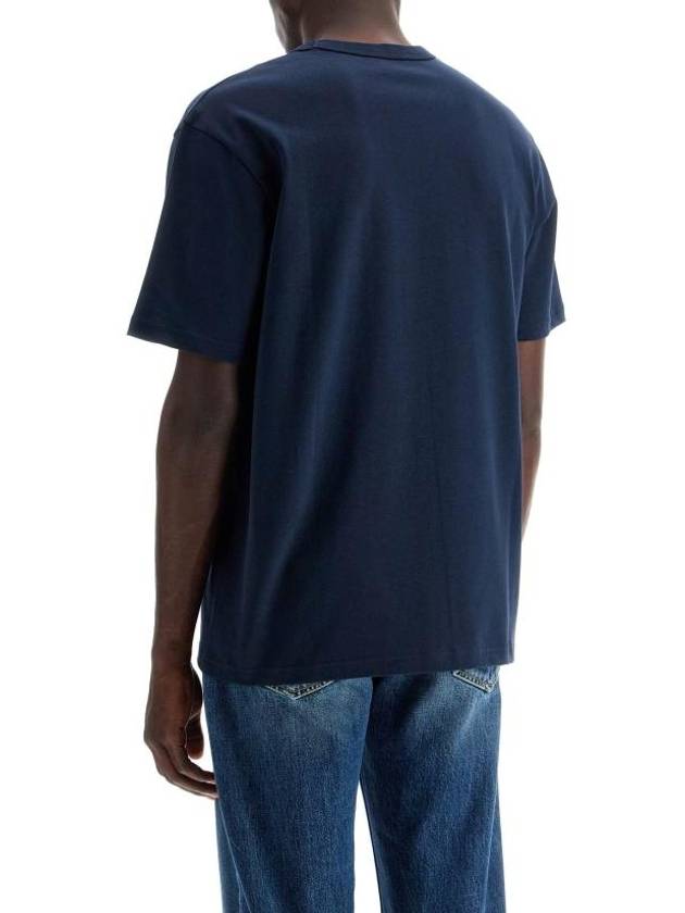 Boxy Petit VPC Short Sleeve T-Shirt Navy - A.P.C. - BALAAN 4