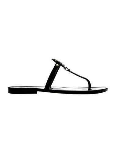 Miller Mini Flat Thong Flip Flop Black - TORY BURCH - BALAAN 1