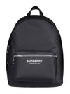 Logo Print Nylon Backpack Black - BURBERRY - BALAAN 3