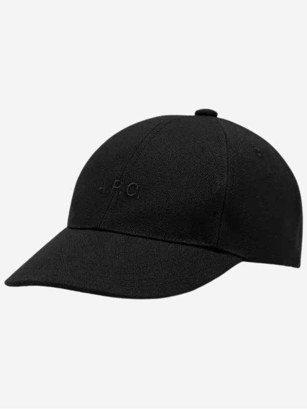 Charlie Logo Ball Cap Black - A.P.C. - BALAAN 2