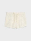 Triomphe Pointelle Shorts Off White - CELINE - BALAAN 2