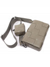 Cassette Versatil Strap Cross Bag Taupe Grey - BOTTEGA VENETA - BALAAN 6