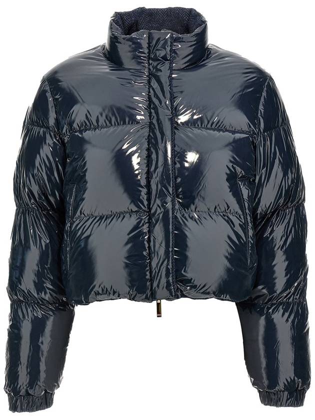 Thom Browne 'Herringbone Harris Tweed' Reversible Down Jacket - THOM BROWNE - BALAAN 2