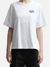 Handwriting Comfort Fit Short Sleeve T-Shirt White - MAISON KITSUNE - BALAAN 3