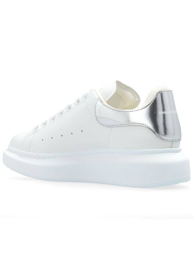 Silver Tab Low Top Sneakers White - ALEXANDER MCQUEEN - BALAAN 6