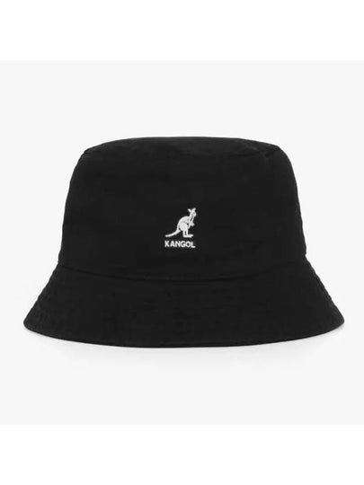 K4224HT BLACK washed bucket hat - KANGOL - BALAAN 2