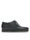 Wallabee Leather Loafers Black - CLARKS - BALAAN.