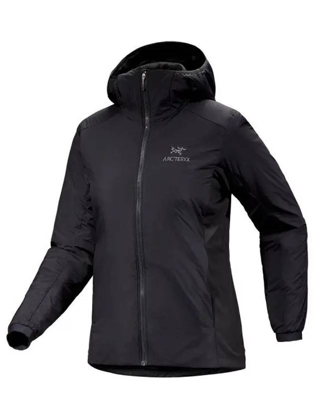 Atom Logo Zip-Up Hoodie Black - ARC'TERYX - BALAAN 2