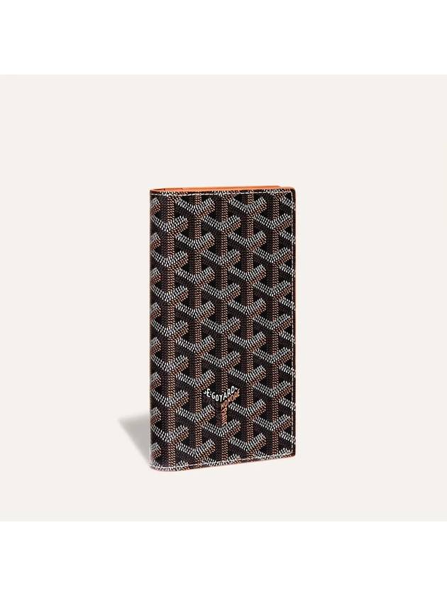 Saint Lambert long wallet black tan - GOYARD - BALAAN 1