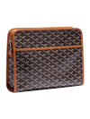 Jouvence GM Clutch Bag Black Tan - GOYARD - BALAAN 1