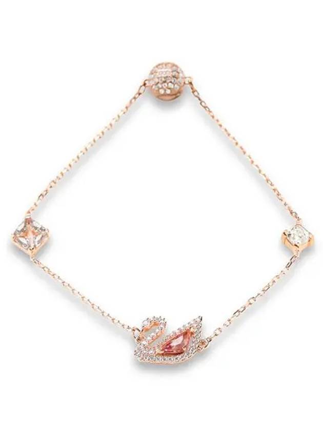 Women's Dazzling Swan Bracelet Pink - SWAROVSKI - BALAAN 3