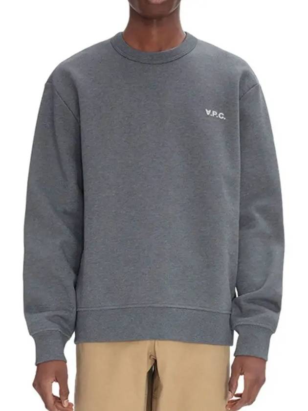 Boxy Petit VPC Sweatshirt Grey - A.P.C. - BALAAN 3