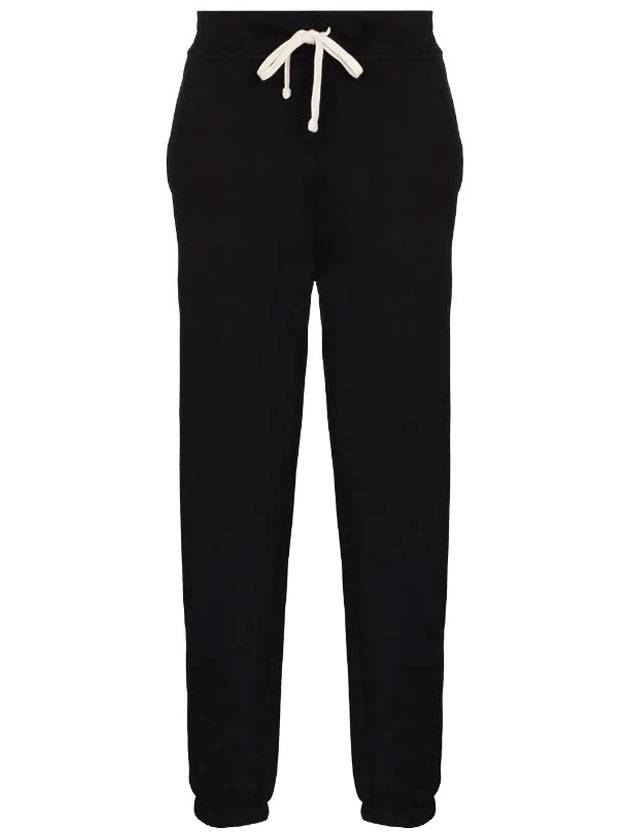 Embroidery Pony Jogger Track Pants Black - POLO RALPH LAUREN - BALAAN 1