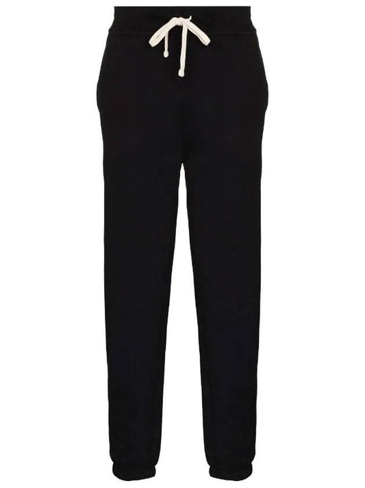 Embroidery Pony Jogger Track Pants Black - POLO RALPH LAUREN - BALAAN 1