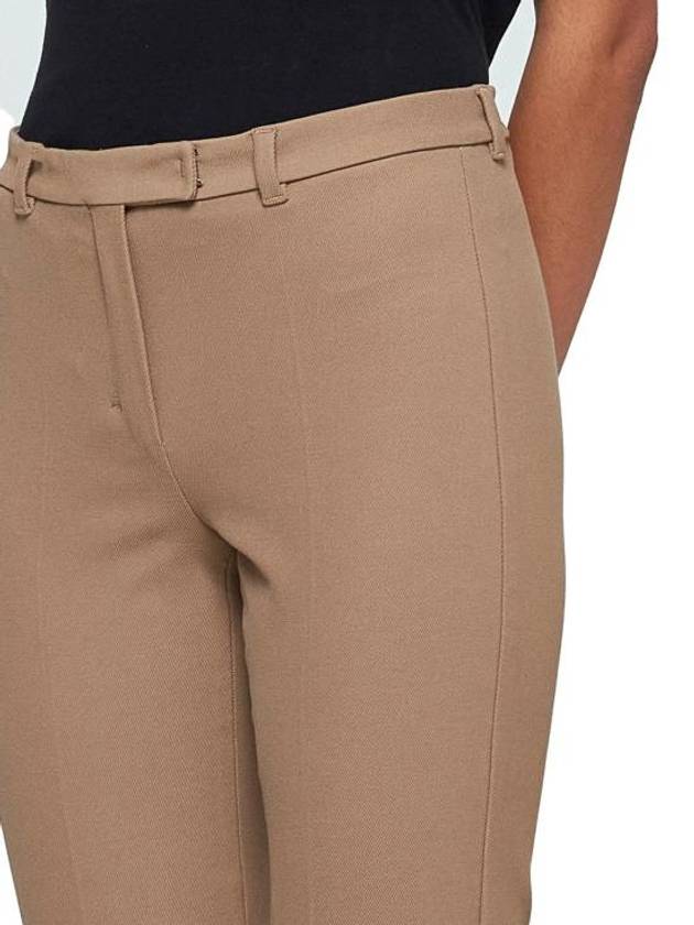 Umanita Cotton Crop Pants Beige - MAX MARA - BALAAN 6