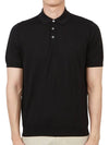 Men's Cotton Polo Shirt Black - DRUMOHR - BALAAN 2